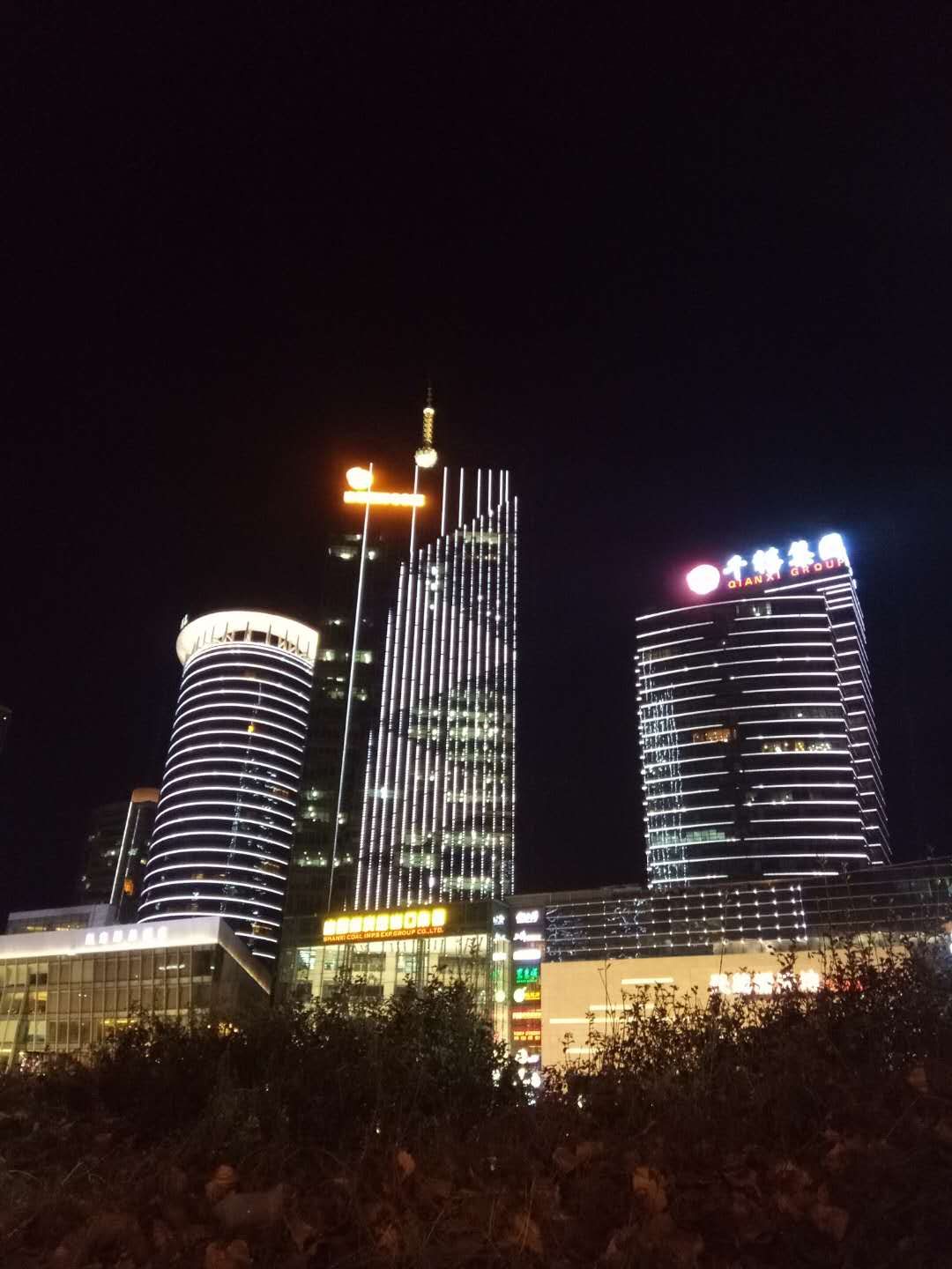 长风街景观亮化提升工程